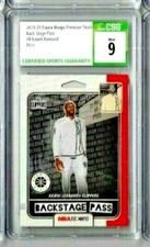 2019 -20 Panini Hoops Premium Stock Kawhi Leonard Backstage Pass Holo CSG 9