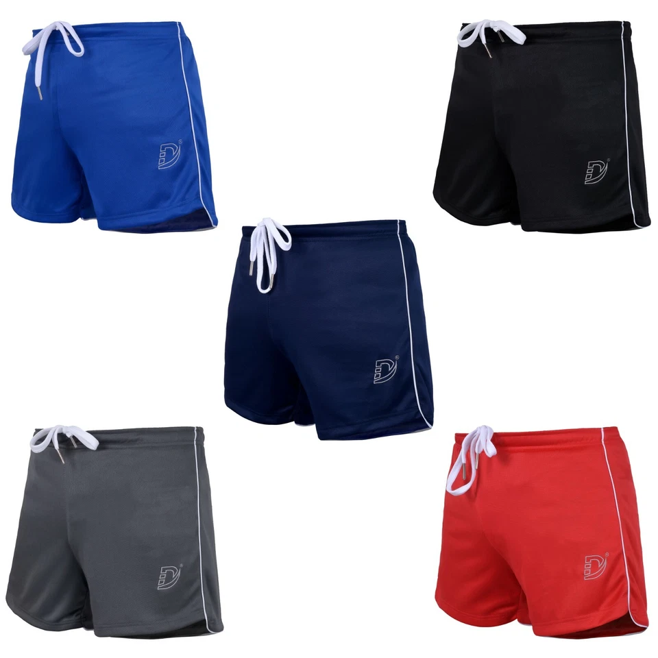 DEFY NEW MENS WORKOUT GYM TRAINING SPORTS RUNNING CASUAL CLOTHING FITNESS SHORTS