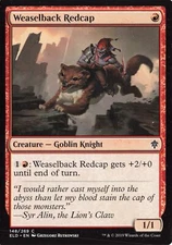 Throne of Eldraine #148 Weaselback Redcap