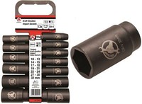 "Bgs 13X Schlagschrauber Nuss NüSse KraftnüSse 1/2\" 10-32 Mm Lang SteckschlüSsel"