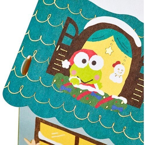 Sanrio Christmas Card Greeting card Christmas Hello Kitty house New - Picture 25 of 25