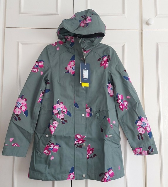 floral waterproof coat