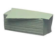 Heavyweight Green 1ply Interleaved Paper Hand Towels 4500 System Hygiene Wipe
