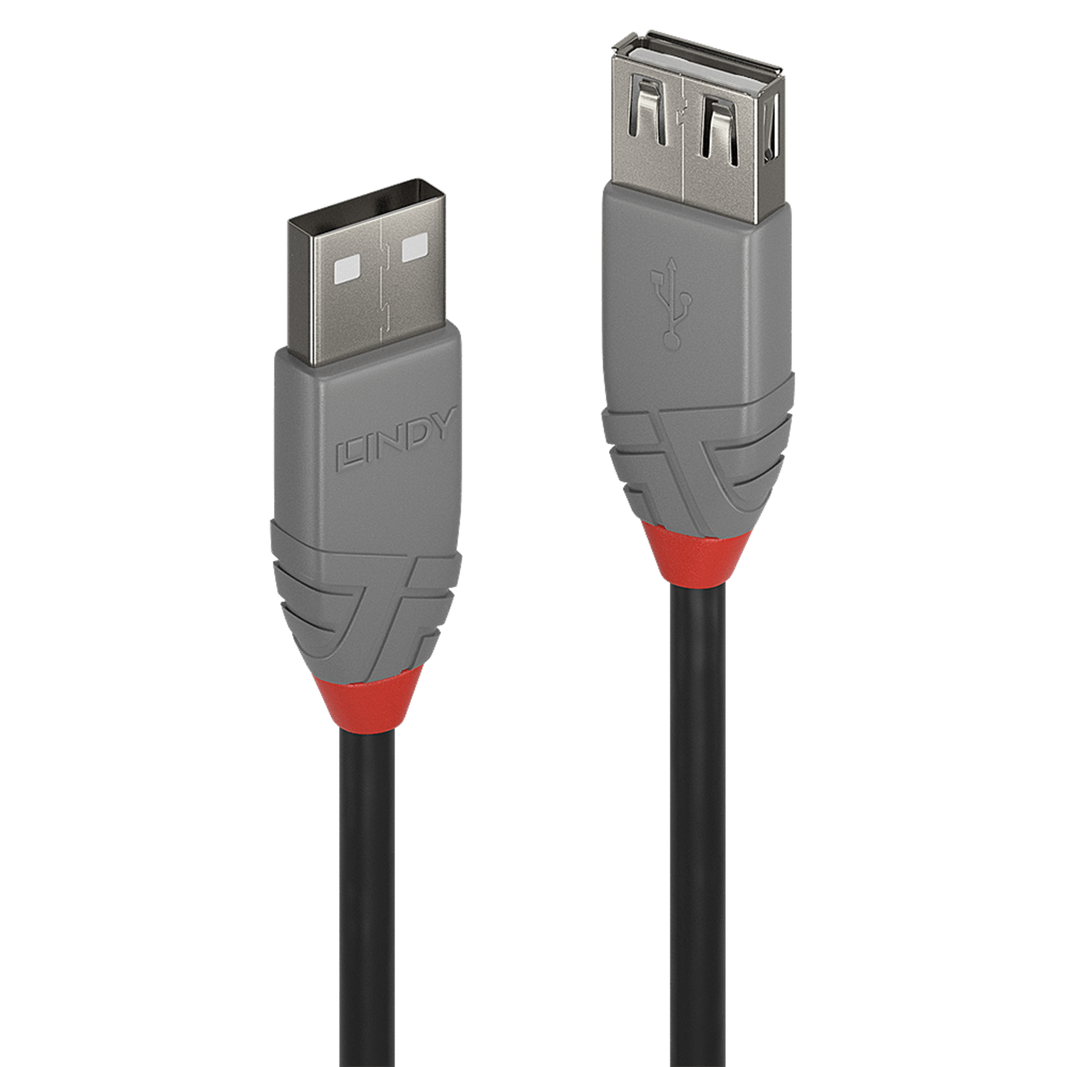 Lindy 36701 Prolunga USB 2.0 Tipo A Anthra Line, 0.5m
