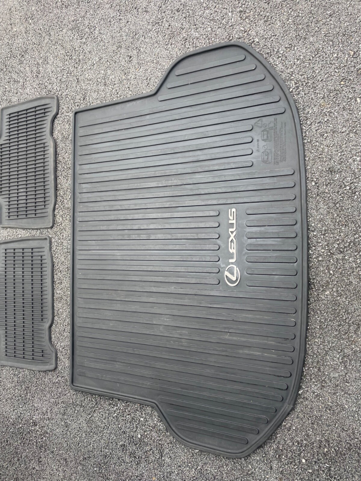 Lexus NX200T 2015 Black All Weather Rubber Floor Mats eBay