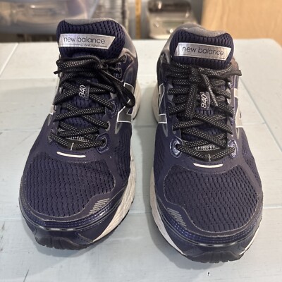 NEW BALANCE 840v3 Navy Shoes Made in USA Men's Sz 10.5 5E Wide EEEEE