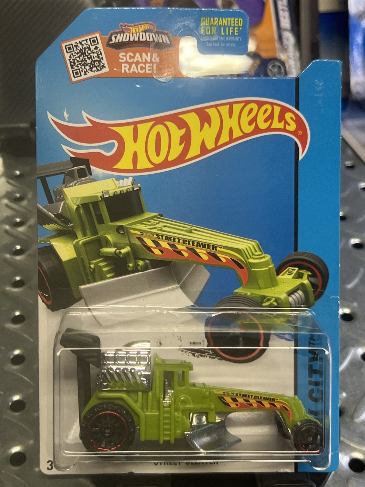 2015 Hot Wheels 2015 Street Cleaver #10 Green From Factory Set