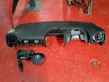 2015 TOYOTA AYGO MK2 - AIRBAG KIT DRIVER PASSENGER DASH + BELT #UFG
