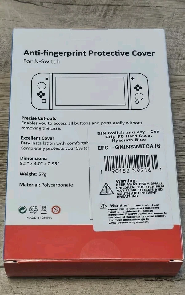 INSTEN Anti-fingerprint Protective Cover For N-Switch & Joy Hyacinth Blue - Image 3 of 3