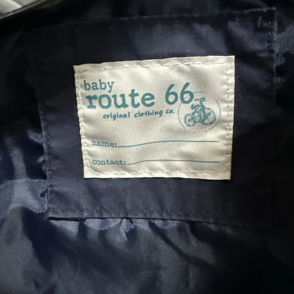 Baby Boys Baby Route66 Original Clothing Co. Mountain Ranger Vest Size 6/9 Month Foto 2 de 4