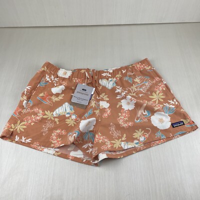 Patagonia Women s Barely Baggies Shorts 2.5  Size Large NetPlus NWT