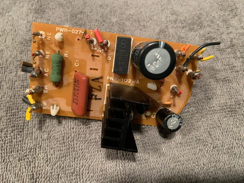 Pioneer PL-518 Stereo Turntable Parting Out Power Supply Board