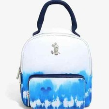 Loungefly Disney Mickey Mouse dip dye Canvas Mini Backpack