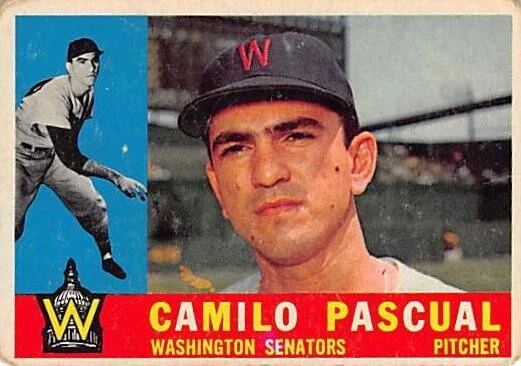 1960 Topps #483 Camilo Pascual	Low Grade		p40747