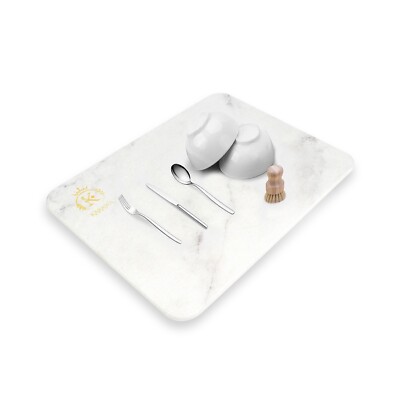 Stone Drying Mat for Kitchen Counter   Quick-Drying Stone Tray