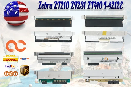 203dpi Printhead For Zebra ZT200 ZT210 ZT231 ZT410 ZT411 Datamax I-4212E Mark II
