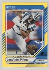2024 Panini Donruss Yellow Press Proof Jonathan Mingo #217 fm0