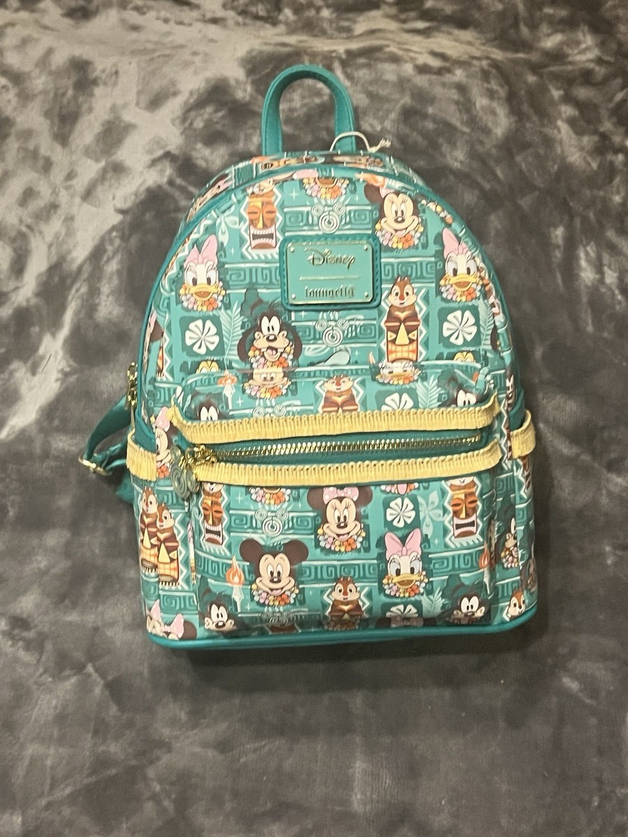 Limited Edition Loungefly Disney Mickey and Friends Tiki AOP  display picture 2