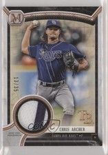 2018 Topps Museum Collection Copper 13/35 Chris Archer #MMR-CA Patch 6fs
