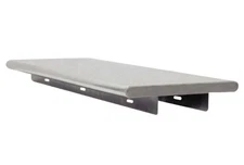 Advance Tabco PA-18-84 84" Wide x 18" Deep 430 Stainless Steel Pass-Thru Shelf