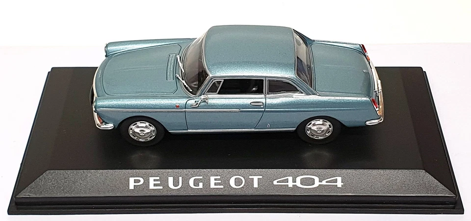 Norev Escala 1/43 Diecast 474434 - Peugeot 404 Cupé - Met. Teniente Azul Foto 4 de 4