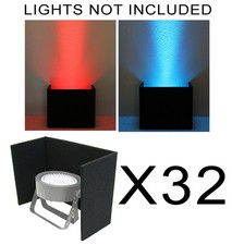 32 DJ Wedding Venue Lighting Slimpar 38 56 64 LED Up Light Uplighting Covers