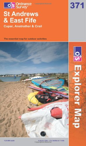 St Andrews and East Fife: No. 371 (OS Explorer Map) - Ordnance Survey