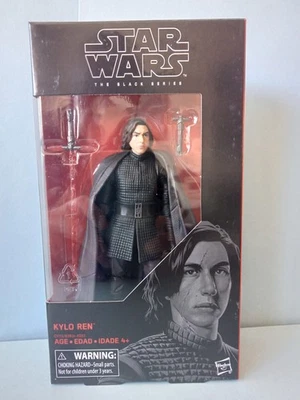 Star Wars figure Kylo Ren Last Jedi Black Series 6" #45 - Photo 1/4