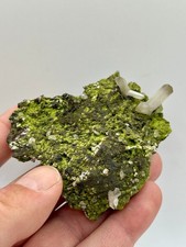 Old Superb V Twin Cerussite on Cast w/ Mottramite, Tsumeb Mine, Namibia