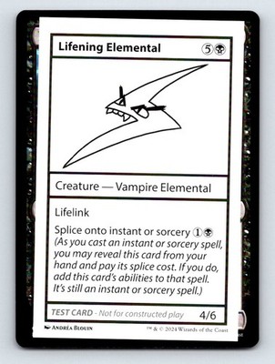 Lifening Elemental S Mystery Booster 2 Playtest Cards NM