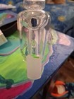 Cheech 14mm Premium Glass Water Pipe Ash Catcher DiscoCrystal Perc 90°BlueBroken — photo 5