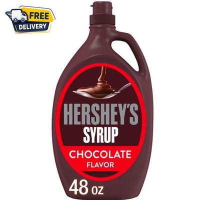 Hershey's Chocolate Syrup, Bulk Bottle 48 oz - Free Shipping