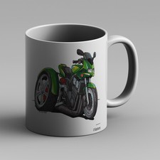 Kartoons Koolart Mug Kawasaki Green Trike 1399