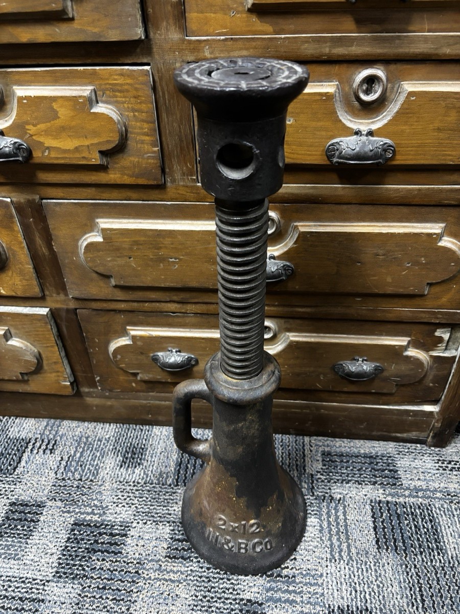 Vintage I. I. & B. 2 x 12 Screw Jack 16