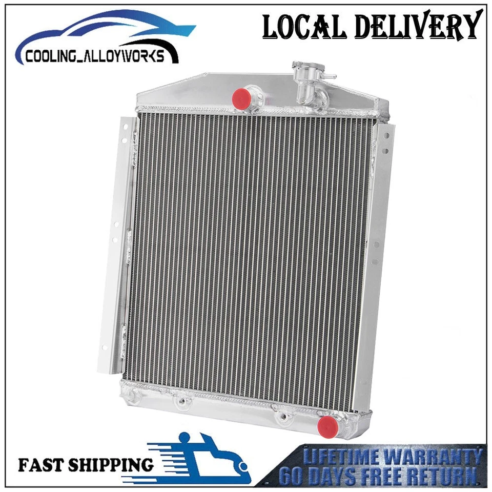 3-Rows Radiator Fits 1948-1954 1949 Chevy/GMC Truck 3100 3600 3800 3900 3.8L US - Image 2 of 4