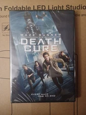 Maze Runner THE DEATH CURE DVD.  NEW IN PLASTIC