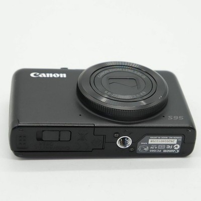 CANON PowerShot S95 Black 10.0MP | eBay