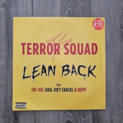 Terror Squad - Lean Back - 12'' Vinyl Single Featuring  Fat Joe & Remy(2004)