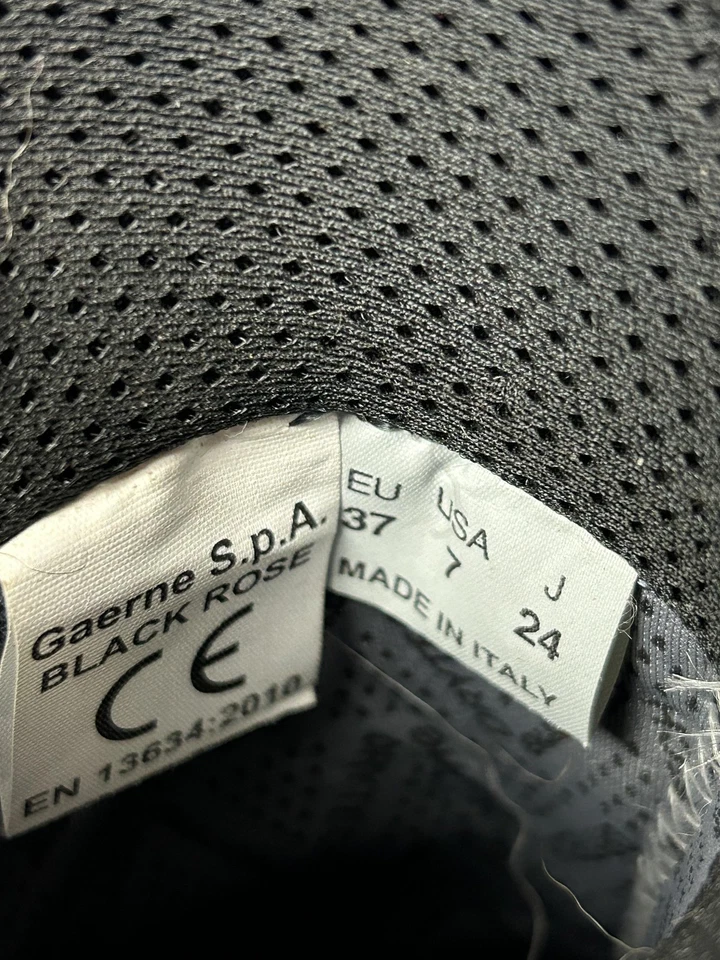 Botas de moto Gaerne negras rosa para mujer 7 EE. UU. 37 UE impermeables hechas en Italia Foto 3 de 4