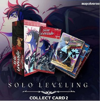 Solo Leveling Collect Card Vol 2 Booster Box Sung Jinwoo Sealed TCG Anime Arise