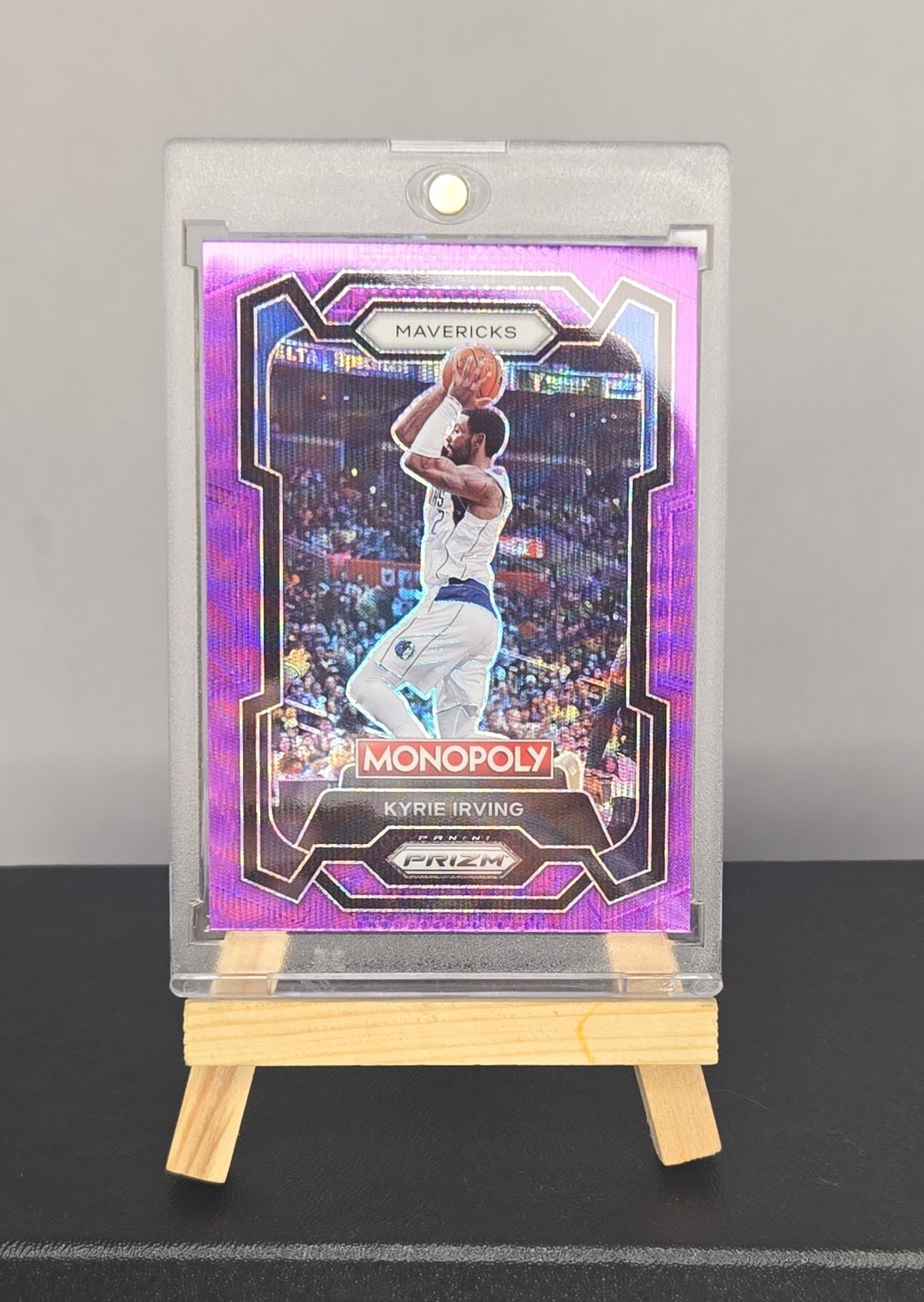 2023-24 Panini Prizm Monopoly - Kyrie Irving #23 Purple Wave Prizm