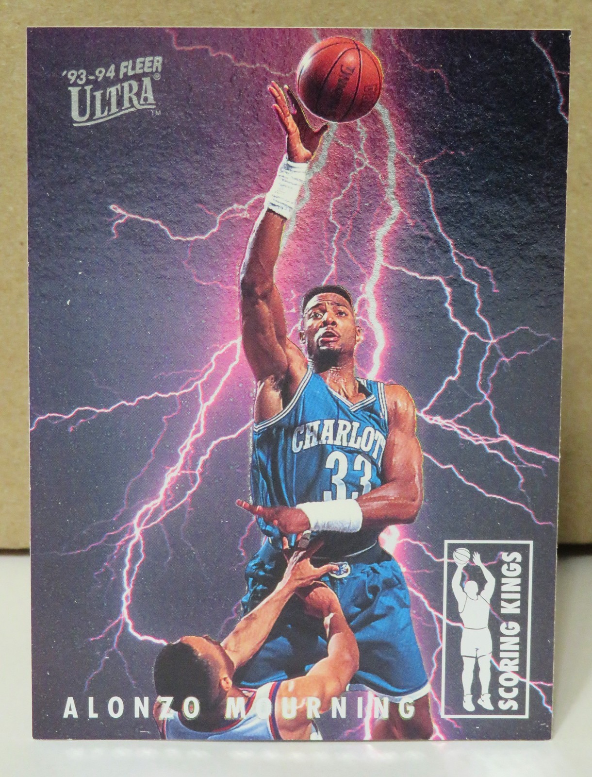 1993-94 Ultra Scoring Kings #7 Alonzo Mourning HORNETS