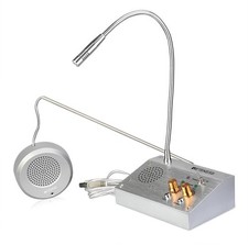 Retekess TW103 Window Speaker Mic Counter Intercom System Bank Office Restaurant