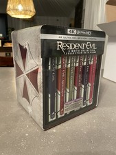 Resident Evil 6 Movie Collection Steelbook 4K UHD  blu-ray  Digital New