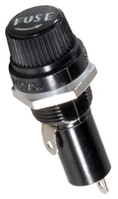 RadioShack® Screw Cap Panel Mount Fuse Holder For 1-1/4" x 1/4 Fuses • 270-0364