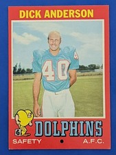 1971 Topps - Dick Anderson #67***Free Shipping****