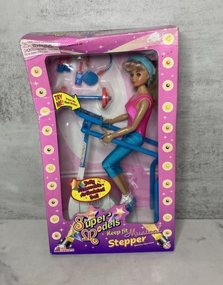 Toy Concepts Super Models Keep Fit Musical Stepper. Rare 90s Toy