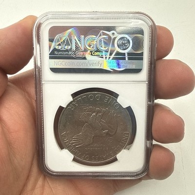 1972-P EISENHOWER $1 NGC GENUINE VEGAS STRIP HOARD | eBay