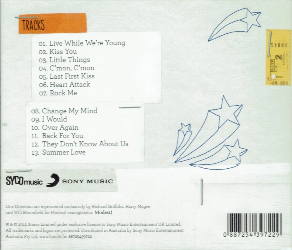 One Direction - Take Me Home CD - image 2 of 2