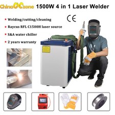 Raycus Handheld 1500W Fiber Laser Welding Cutting Clean Machine Schweißmaschine